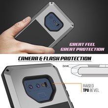 Load image into Gallery viewer, Galaxy Note 9  Case, PUNKcase Metallic Silver Shockproof  Slim Metal Armor Case [Silver] (Color in image: gold)

