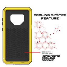 Load image into Gallery viewer, Galaxy Note 9  Case, PUNKcase Metallic Neon Shockproof  Slim Metal Armor Case [Neon] (Color in image: white)
