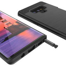 Cargar imagen en el visor de la galería, Galaxy Note 9 Case, PUNKcase [SLOT Series] Slim Fit  Samsung Note 9 [Black] (Color in image: White)
