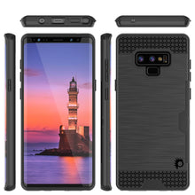 Cargar imagen en el visor de la galería, Galaxy Note 9 Case, PUNKcase [SLOT Series] Slim Fit  Samsung Note 9 [Black] (Color in image: Rose Gold)
