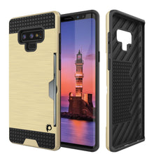 Cargar imagen en el visor de la galería, Galaxy Note 9 Case, PUNKcase [SLOT Series] Slim Fit  Samsung Note 9 [Gold] (Color in image: Gold)
