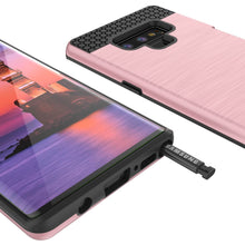 Cargar imagen en el visor de la galería, Galaxy Note 9 Case, PUNKcase [SLOT Series] Slim Fit  Samsung Note 9 [Rose Gold] (Color in image: Gold)
