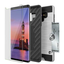 Cargar imagen en el visor de la galería, Galaxy Note 9 Case, PUNKcase [SLOT Series] Slim Fit  Samsung Note 9 [Silver] (Color in image: Navy)

