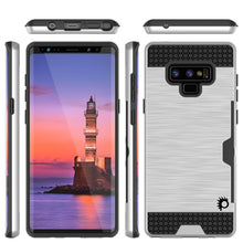 Cargar imagen en el visor de la galería, Galaxy Note 9 Case, PUNKcase [SLOT Series] Slim Fit  Samsung Note 9 [Silver] (Color in image: Rose Gold)

