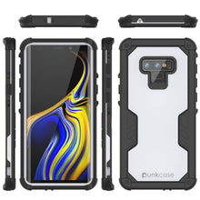 Cargar imagen en el visor de la galería, Punkcase Galaxy Note 9 Waterproof Case [Navy Seal Extreme Series] Armor Cover W/ Built In Screen Protector [White] (Color in image: Teal)
