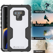 Cargar imagen en el visor de la galería, Punkcase Galaxy Note 9 Waterproof Case [Navy Seal Extreme Series] Armor Cover W/ Built In Screen Protector [White] (Color in image: Pink)
