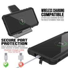 Cargar imagen en el visor de la galería, Punkcase Galaxy Note 9 Waterproof Case [Navy Seal Extreme Series] Armor Cover W/ Built In Screen Protector [Black] (Color in image: Light Green)
