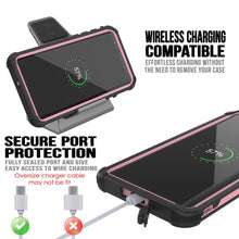 Cargar imagen en el visor de la galería, Punkcase Galaxy Note 9 Waterproof Case [Navy Seal Extreme Series] Armor Cover W/ Built In Screen Protector [Pink] (Color in image: Purple)
