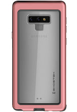Cargar imagen en el visor de la galería, Galaxy Note 9, Ghostek Atomic Slim Case Full Body TPU [Shockproof] | Pink 
