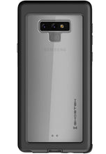 Cargar imagen en el visor de la galería, Galaxy Note 9, Ghostek Atomic Slim Case Full Body TPU [Shockproof] | Black 
