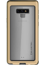 Cargar imagen en el visor de la galería, Galaxy Note 9, Ghostek Atomic Slim Case Full Body TPU [Shockproof] | Gold 
