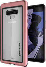 Cargar imagen en el visor de la galería, Galaxy Note 9, Ghostek Atomic Slim Case Full Body TPU [Shockproof] | Pink (Color in image: Pink)
