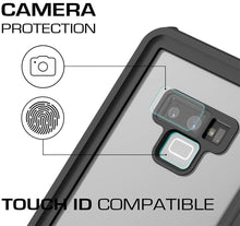 Cargar imagen en el visor de la galería, Galaxy Note 9, Ghostek Nautical Waterproof Case Full Body TPU Cover [Shockproof] | White 
