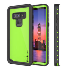 Cargar imagen en el visor de la galería, Galaxy Note 9 Waterproof Case PunkCase StudStar Light Green Thin 6.6ft Underwater ShockProof (Color in image: light green)

