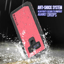 Cargar imagen en el visor de la galería, Galaxy Note 9 Waterproof Case PunkCase StudStar Pink Thin 6.6ft Underwater Shock/Snow Proof (Color in image: red)
