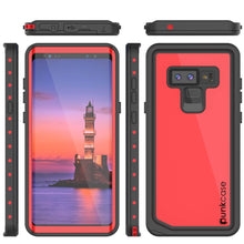 Cargar imagen en el visor de la galería, Galaxy Note 9 Waterproof Case PunkCase StudStar Red Thin 6.6ft Underwater Shock/Snow Proof (Color in image: light blue)
