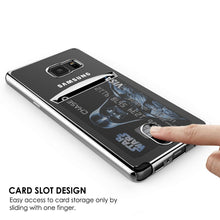 Cargar imagen en el visor de la galería, Funda Galaxy Note FE, PUNKCASE® LUCID Silver Series | Ranura para tarjetas | Protector de pantalla SHIELD | Ajuste ultra.
