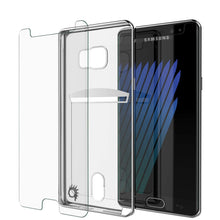 Cargar imagen en el visor de la galería, Funda Galaxy Note FE, PUNKCASE® LUCID Silver Series | Ranura para tarjetas | Protector de pantalla SHIELD | Ajuste ultra.

