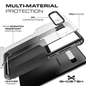 EXEC 3 for Galaxy S10 5G Leather Flip Wallet Case [Red] (Color in image: Grey)