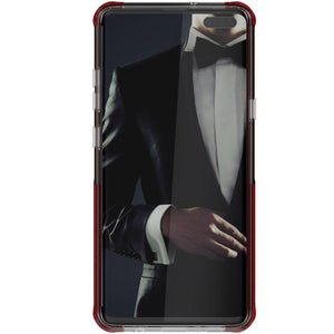 CLOAK 4 for Galaxy S10 5G Shockproof Hybrid Case [Red] (Color in image: Black)