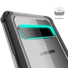 Cargar imagen en el visor de la galería, CLOAK 4 for Galaxy S10 5G Shockproof Hybrid Case [Pink] (Color in image: Blue-Gold)
