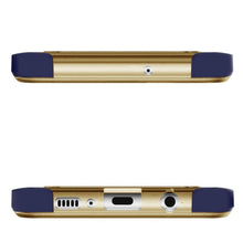 Cargar imagen en el visor de la galería, CLOAK 4 for Galaxy S10 5G Shockproof Hybrid Case [Blue-Gold] 
