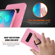 Cargar imagen en el visor de la galería, Galaxy S10 Case, Punkcase Magnetix Protective TPU Cover W/ Kickstand, Sceen Protector[Pink] (Color in image: blue)
