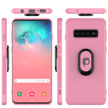Cargar imagen en el visor de la galería, Galaxy S10 Case, Punkcase Magnetix Protective TPU Cover W/ Kickstand, Sceen Protector[Pink] 
