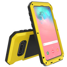 Cargar imagen en el visor de la galería, Galaxy S10+ Plus Metal Case, Heavy Duty Military Grade Rugged Armor Cover [Neon] 
