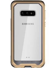 Load image into Gallery viewer, Galaxy S10e Military Grade Aluminum Case | Atomic Slim 2 Series [Gold] (Color in image: Black)
