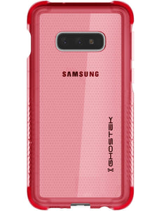 Galaxy S10e Clear-Back Protective Case | Covert 3 Series [Rose] (Color in image: Black)