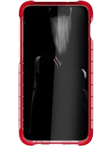 Galaxy S10e Clear-Back Protective Case | Covert 3 Series [Rose] (Color in image: Clear)