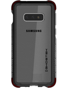 Galaxy S10e Clear-Back Protective Case | Covert 3 Series [Black] (Color in image: Rose)