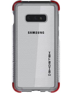 Galaxy S10e Clear-Back Protective Case | Covert 3 Series [Clear] (Color in image: Black)