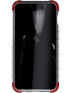 Galaxy S10e Clear-Back Protective Case | Covert 3 Series [Clear] (Color in image: Rose)