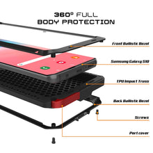 Load image into Gallery viewer, Galaxy S10 Metal Case, Heavy Duty Military Grade Rugged Armor Cover [Black] (Color in image: Silver)
