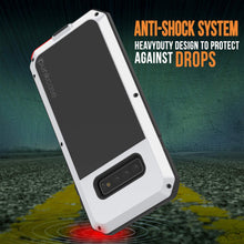 Load image into Gallery viewer, Galaxy S10 Metal Case, Heavy Duty Military Grade Rugged Armor Cover [White] (Color in image: Neon)
