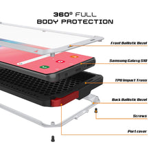 Load image into Gallery viewer, Galaxy S10 Metal Case, Heavy Duty Military Grade Rugged Armor Cover [White] (Color in image: Silver)
