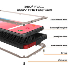 Load image into Gallery viewer, Galaxy S10 Metal Case, Heavy Duty Military Grade Rugged Armor Cover [Gold] (Color in image: Silver)
