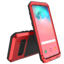 Load image into Gallery viewer, Galaxy S10 Metal Case, Heavy Duty Military Grade Rugged Armor Cover [Red] (Color in image: Gold)
