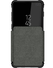 Cargar imagen en el visor de la galería, Galaxy S10+ Plus Wallet Case | Exec 3 Series [Grey] (Color in image: Black)
