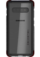 Cargar imagen en el visor de la galería, Galaxy S10+ Plus Clear-Back Protective Case | Covert 3 Series [Black] (Color in image: Rose)
