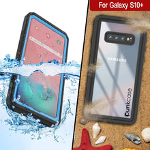 Cargar imagen en el visor de la galería, Galaxy S10e Water/Shock/Snow/dirt proof Slim Case [Light Blue] (Color in image: Black)
