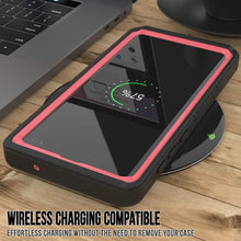 Cargar imagen en el visor de la galería, Galaxy S10e Water/Shock/Snowproof Slim Screen Protector Case [Pink] (Color in image: Teal)
