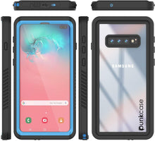 Cargar imagen en el visor de la galería, Galaxy S10e Water/Shock/Snow/dirt proof Slim Case [Light Blue] (Color in image: Teal)
