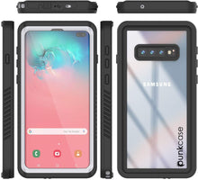 Cargar imagen en el visor de la galería, Galaxy S10e Water/Shock/Snow/dirt proof Punkcase Slim Case [White] (Color in image: Teal)

