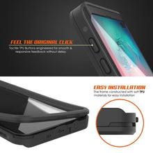 Cargar imagen en el visor de la galería, Galaxy S10+ Plus Waterproof Case PunkCase StudStar Clear Thin 6.6ft Underwater IP68 Shock/Snow Proof (Color in image: teal)

