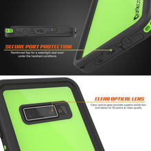 Cargar imagen en el visor de la galería, Galaxy S10+ Plus Waterproof Case PunkCase StudStar Light Green Thin 6.6ft Underwater IP68 ShockProof (Color in image: pink)
