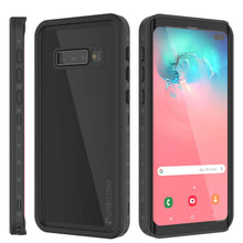 Cargar imagen en el visor de la galería, Galaxy S10+ Plus Waterproof Case PunkCase StudStar Black Thin 6.6ft Underwater IP68 Shock/Snow Proof (Color in image: red)
