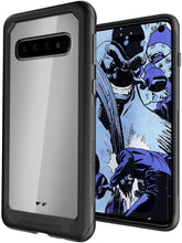 Load image into Gallery viewer, Galaxy S10 Military Grade Aluminum Case | Atomic Slim 2 Series [Black] (Color in image: Black)
